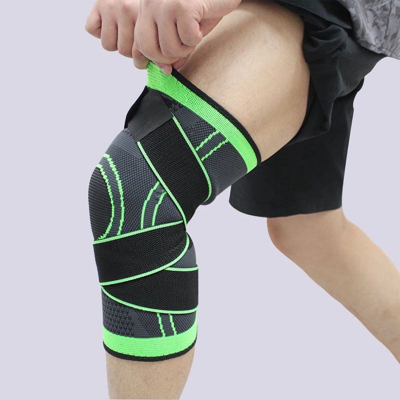 GENERICO - Rodillera elastico compresion deporte estándar