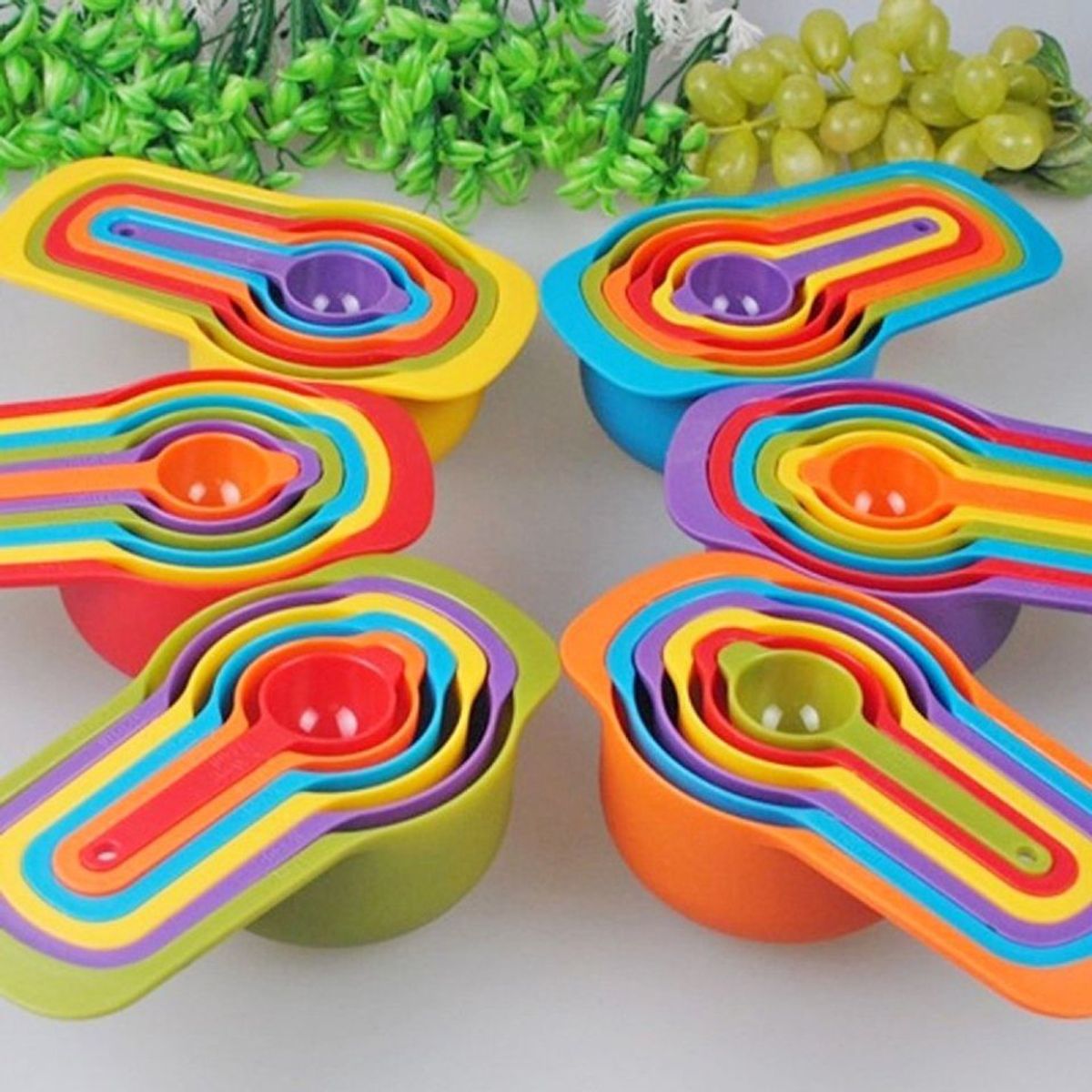 GENERICO - Cucharas Medidoras Juego 6pcs Para Repostería