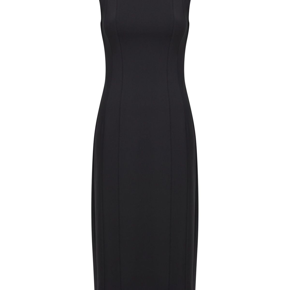 CALVIN KLEIN - VESTIDO TECHNICAL KNIT CUT OUT DRESS