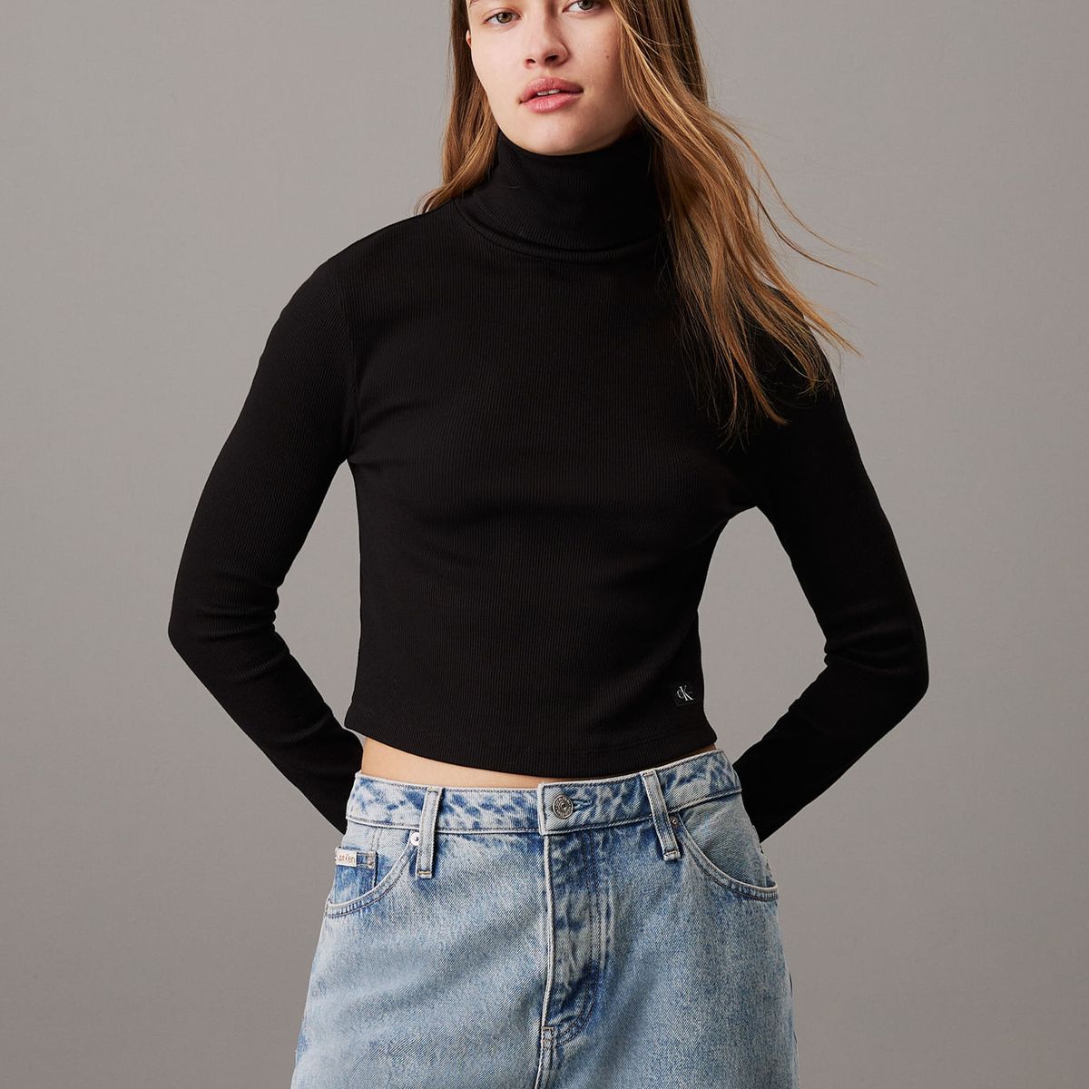 CALVIN KLEIN - T-SHIRT M/L PARA MUJERES CK