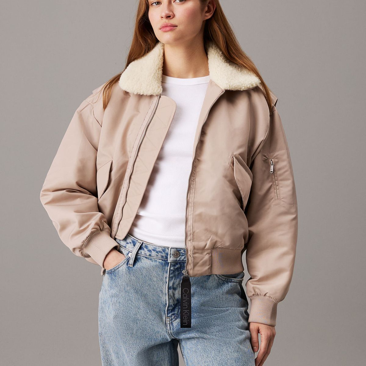 CALVIN KLEIN - CASACA PARA MUJERES CK