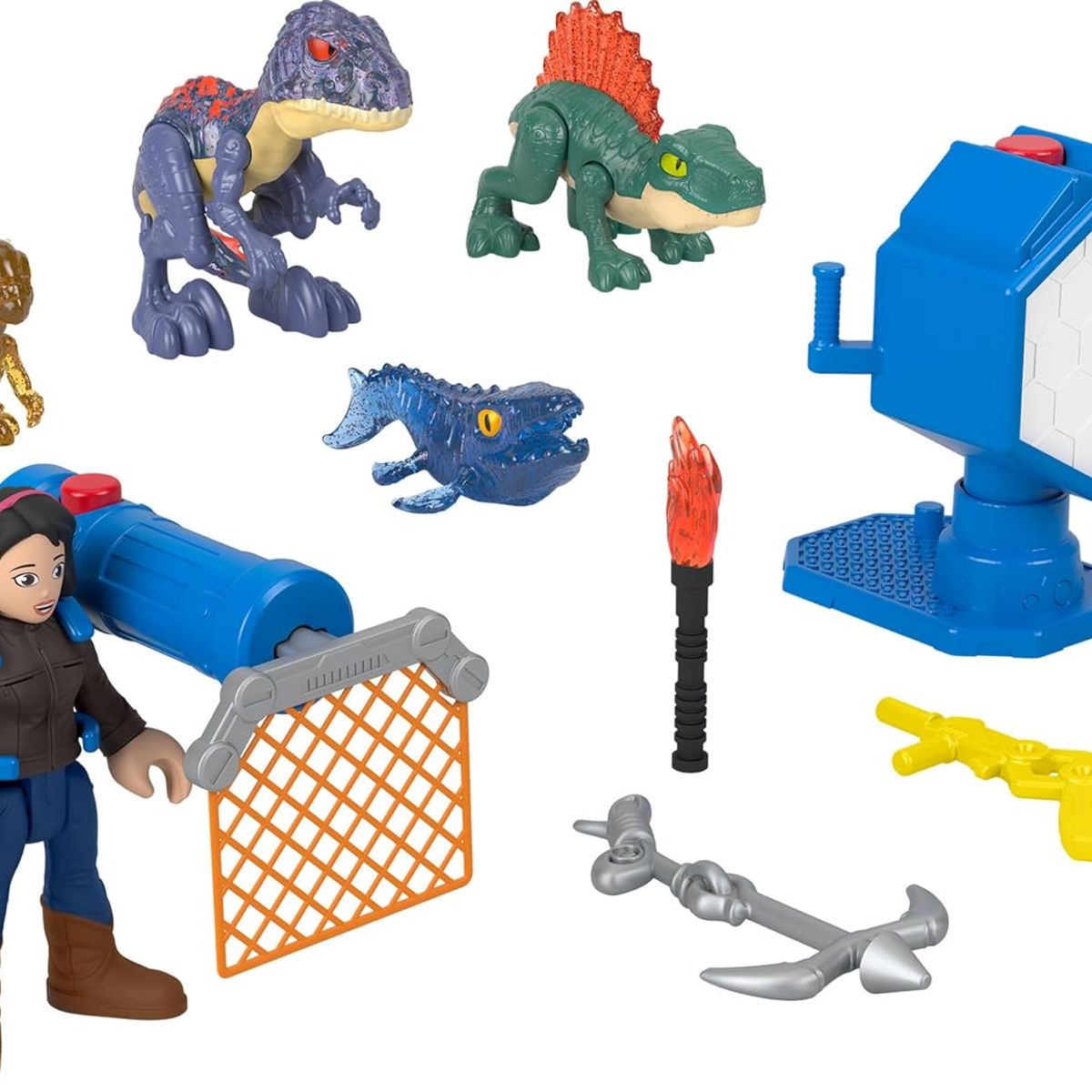 IMAGINEXT - Imaginext Jurassic World - Ilumina los dinosaurios