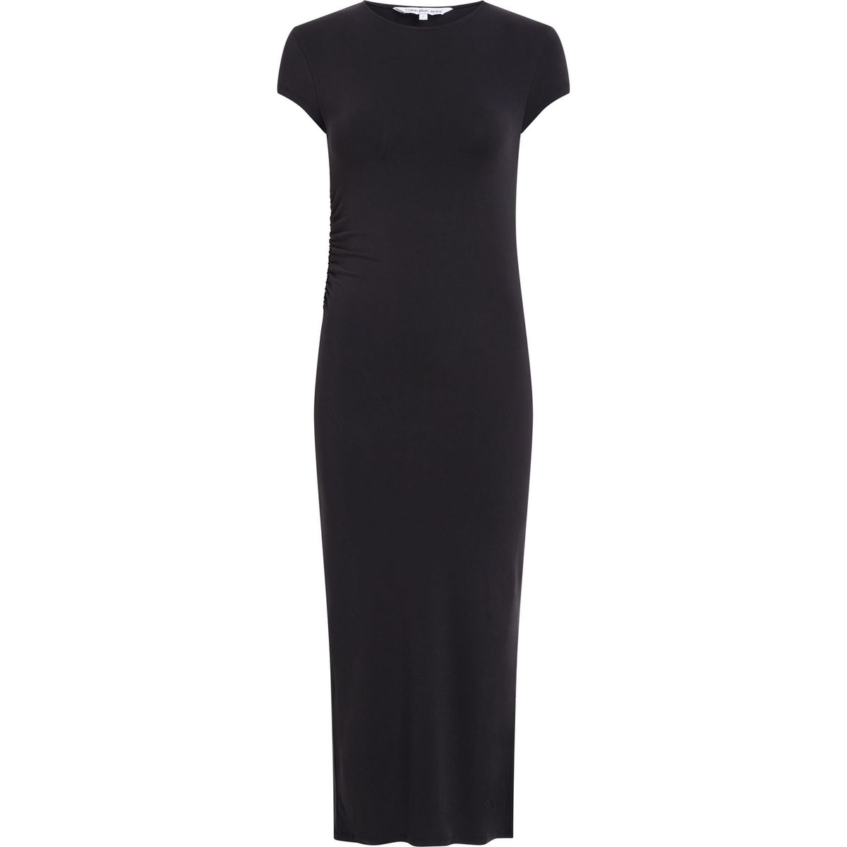 CALVIN KLEIN - VESTIDO MODAL DETAIL DRESS