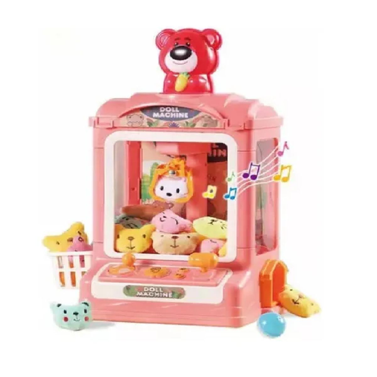 GENERICO - Juguete Mini Maquina Saca Peluche Garra Doll Machine
