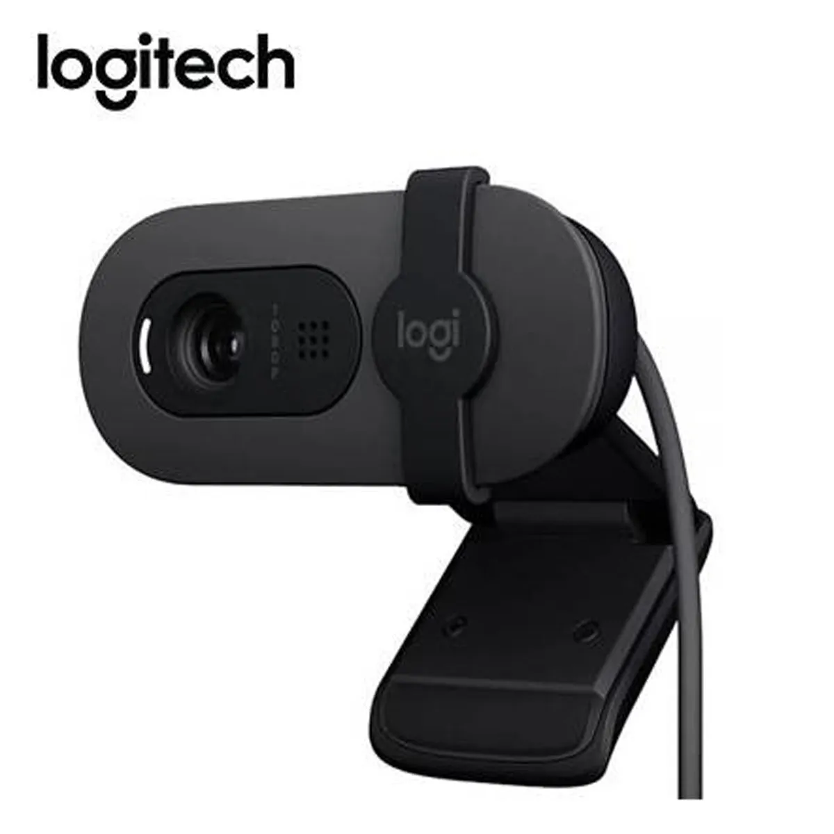 LOGITECH - Camara Logitech Brio 100 Fhd 1080p Usb-A  Negro 960-001586