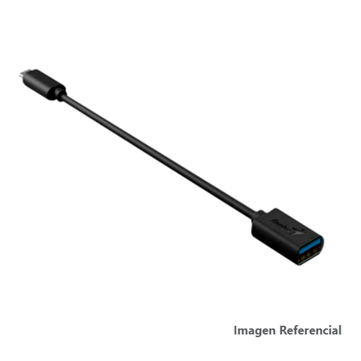 GENIUS - Z Adaptador Genius Acc-C2ac Usb-C A Usb-A 21cm Negro