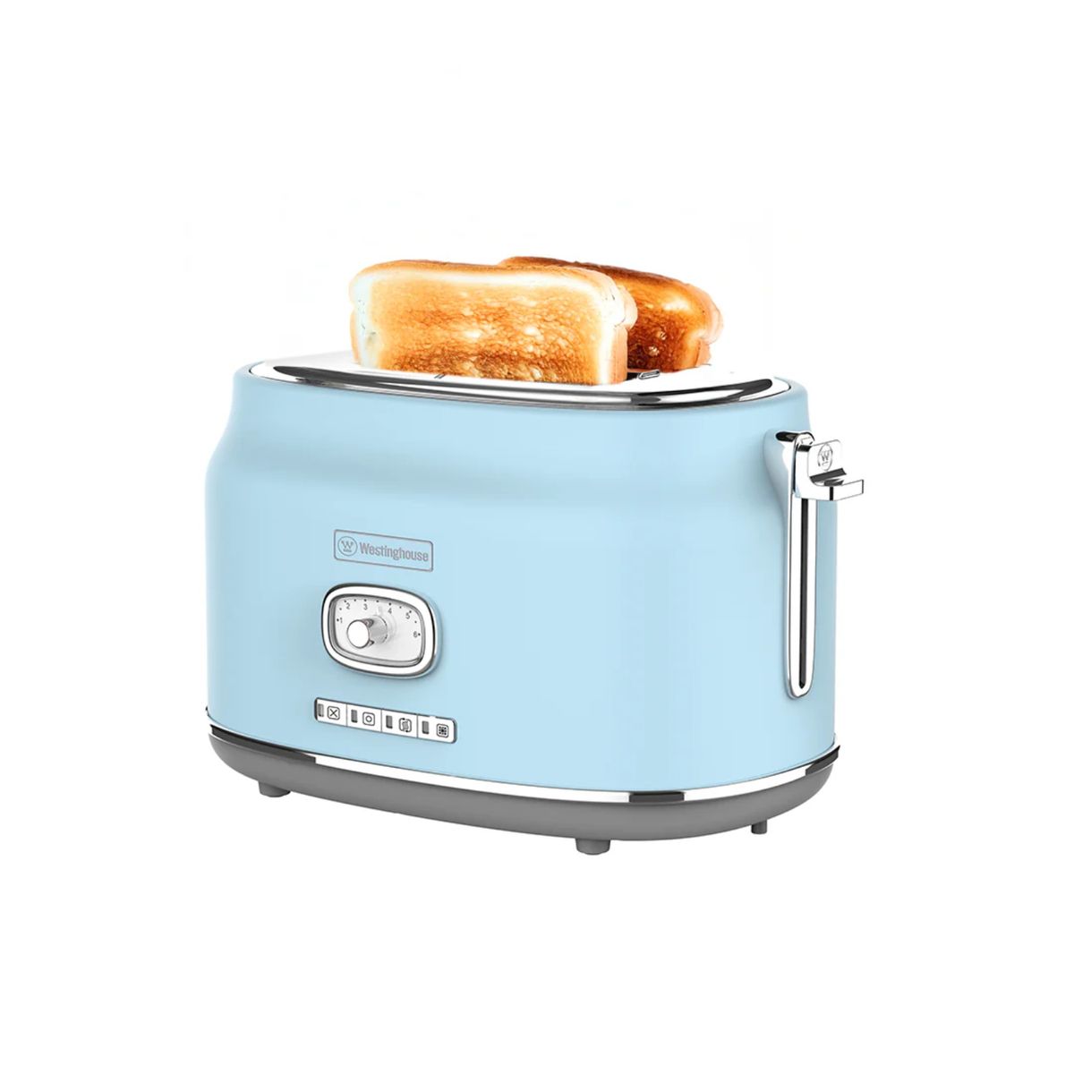 WESTINGHOUSE - Tostadora 2 panes Retro WH celeste