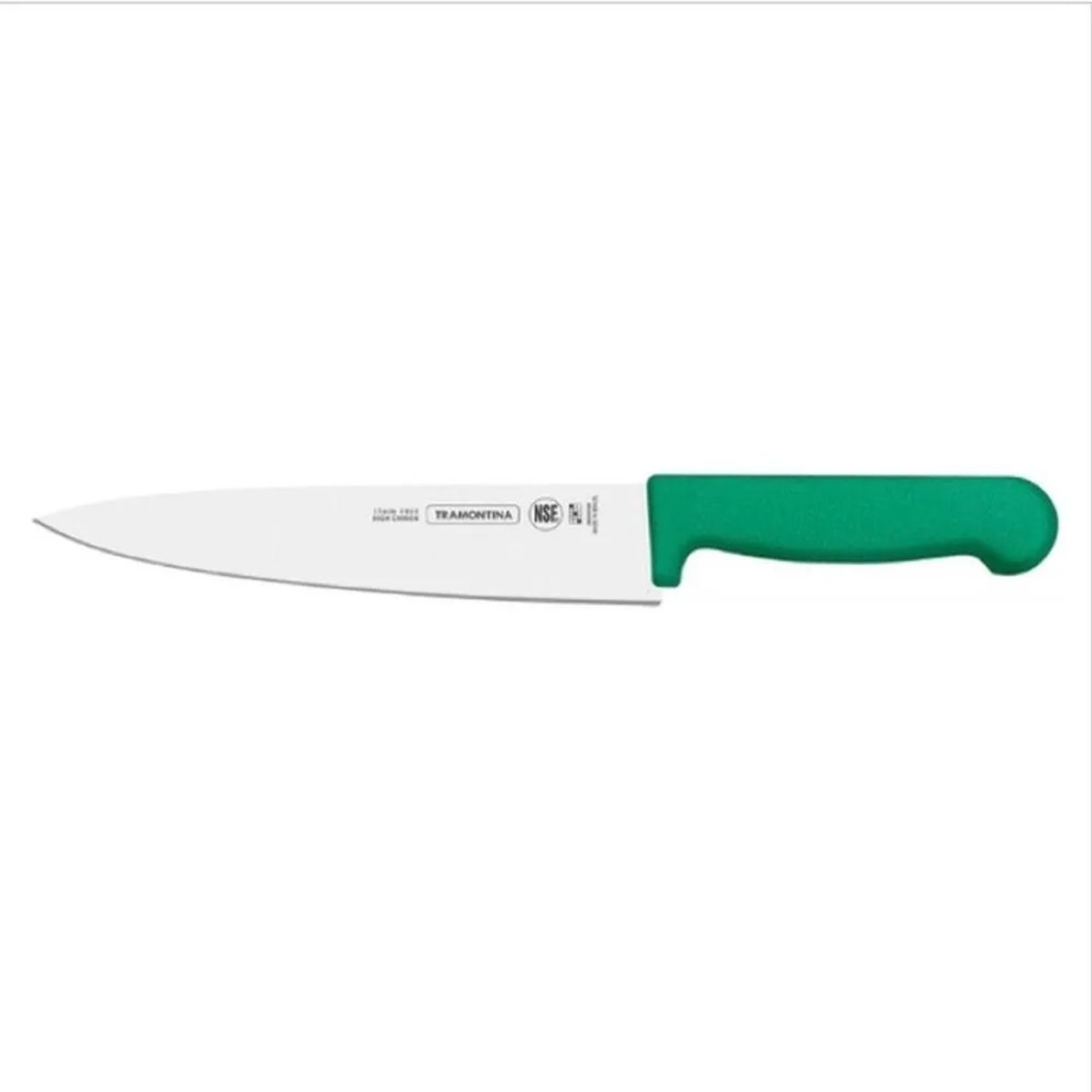 TRAMONTINA - CUCHILLO TRAMONTINA CARNICERO 8 PULGADAS MANGO VERDE