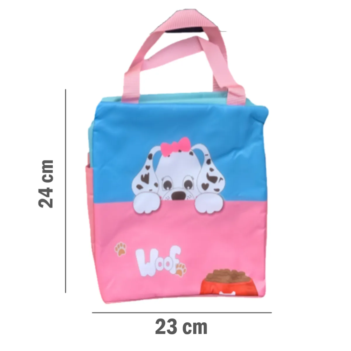 GENERICO - Lonchera Bolso Para alimentos color Rosa