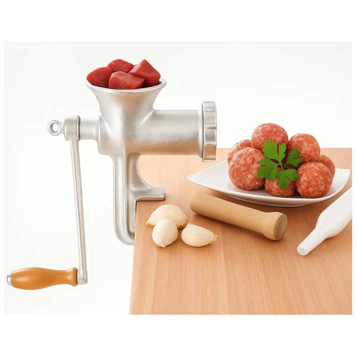 CORONA - Moledora de carne, frutos secos, vegetales, Molino Corona  ACERO INOX