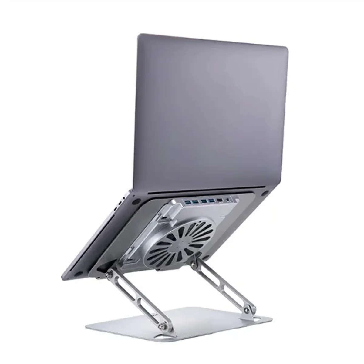 IDOCK - Soporte Con Ventilador De Aluminio Galaxy I60 3.0 Mas 4 Puertos USB