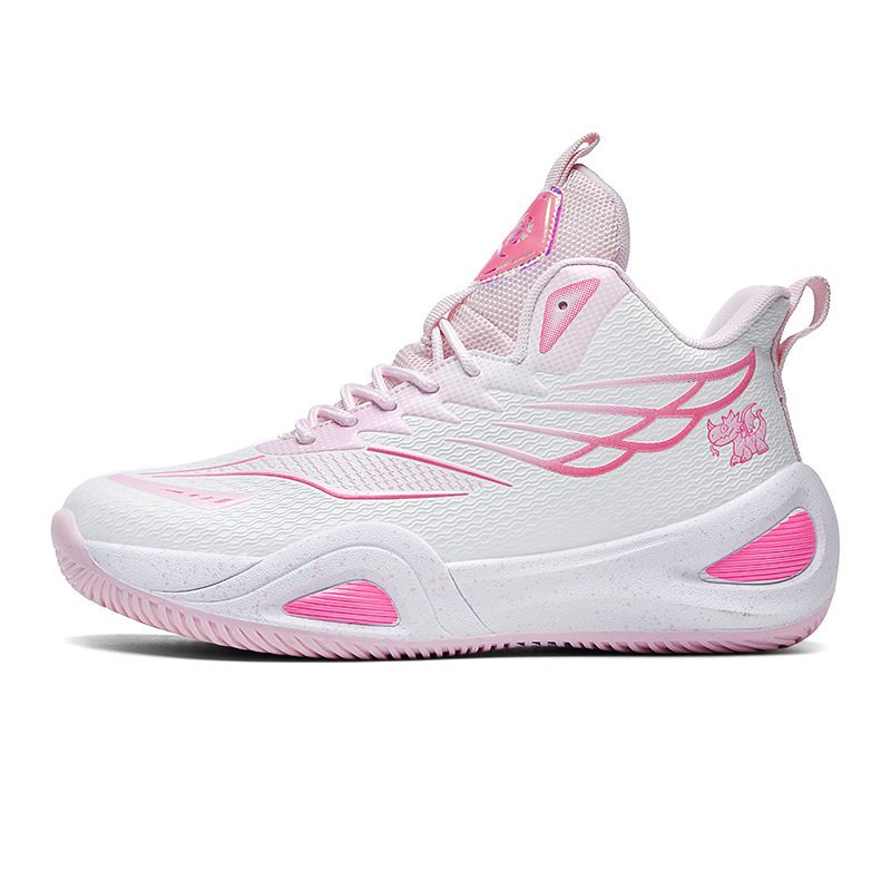 DANWEILE - Zapatillas de baloncesto deportivas informales para hombre - Rosa