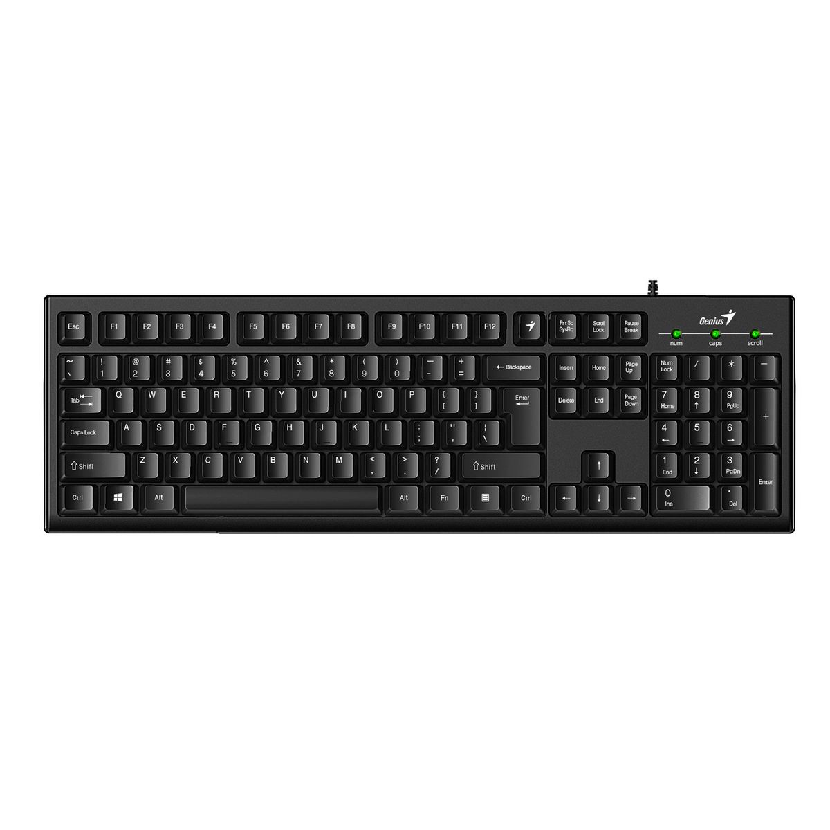 GENIUS - Teclado Genius Smart Kb-100 Usb Sp Black