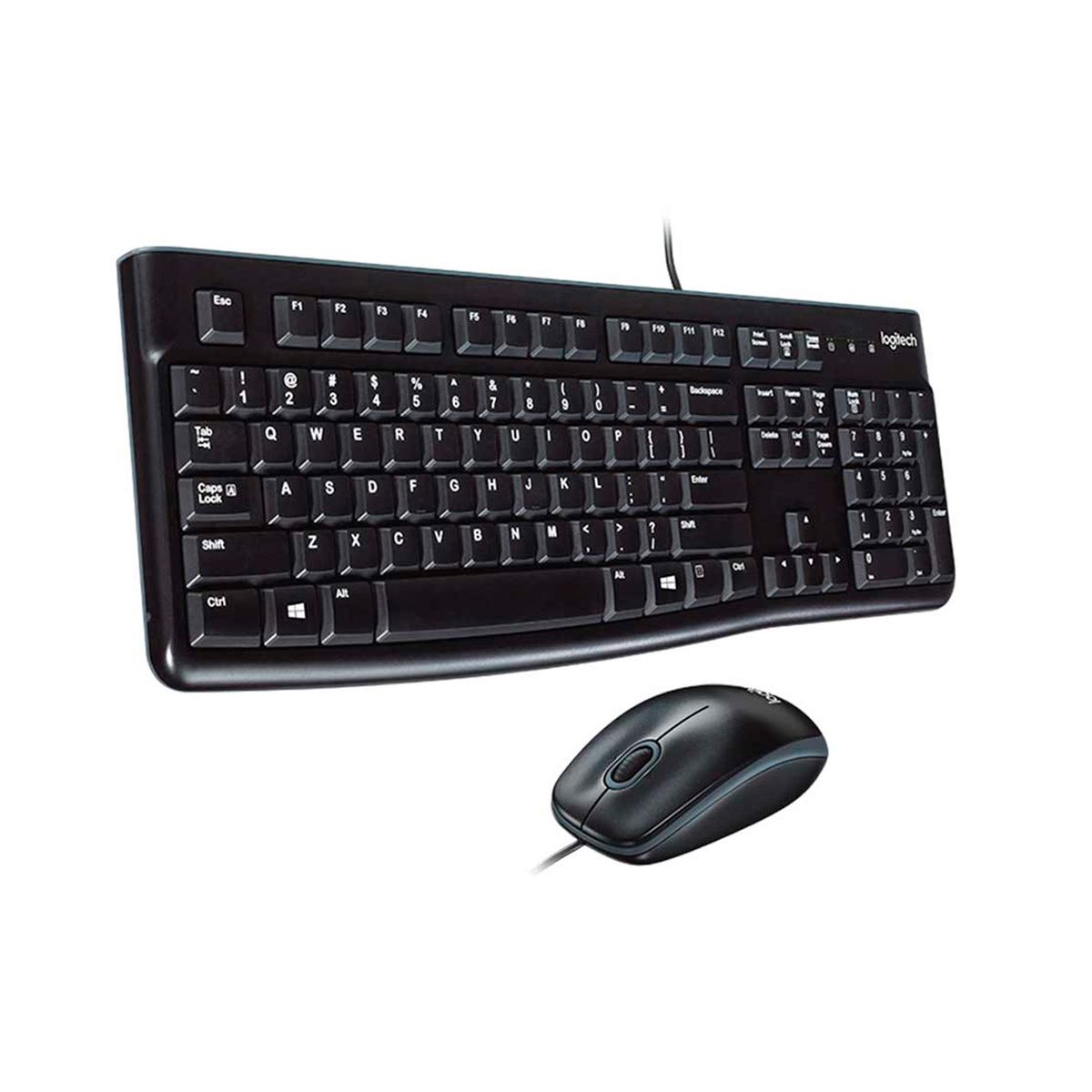 LOGITECH - Kit Teclado Y Mouse Mk120 Alambrico Usb