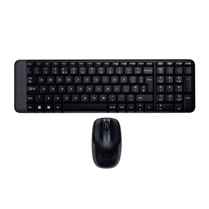 LOGITECH - Kit Teclado Y Mouse Mk220 Inalambrico
