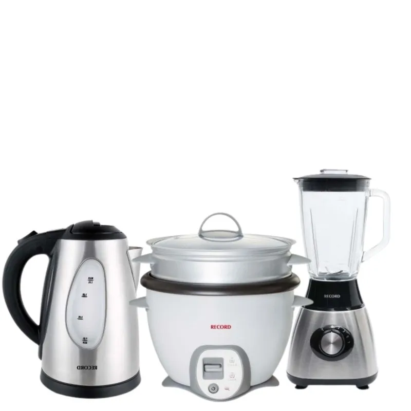 RECORD - Pack Hogar Sazón Completa- Olla Arrocera + Licuadora +  Hervidor