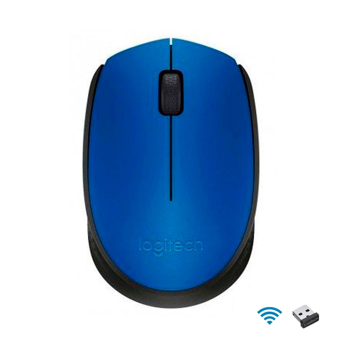 LOGITECH - Mouse Inalambrico M170 Azul