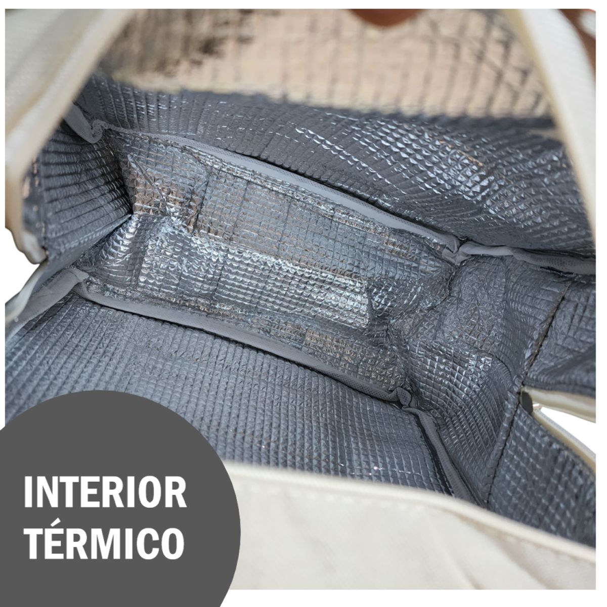 GENERICO - Lonchera Marrón Bolso Para alimentos con diseño Kawaii