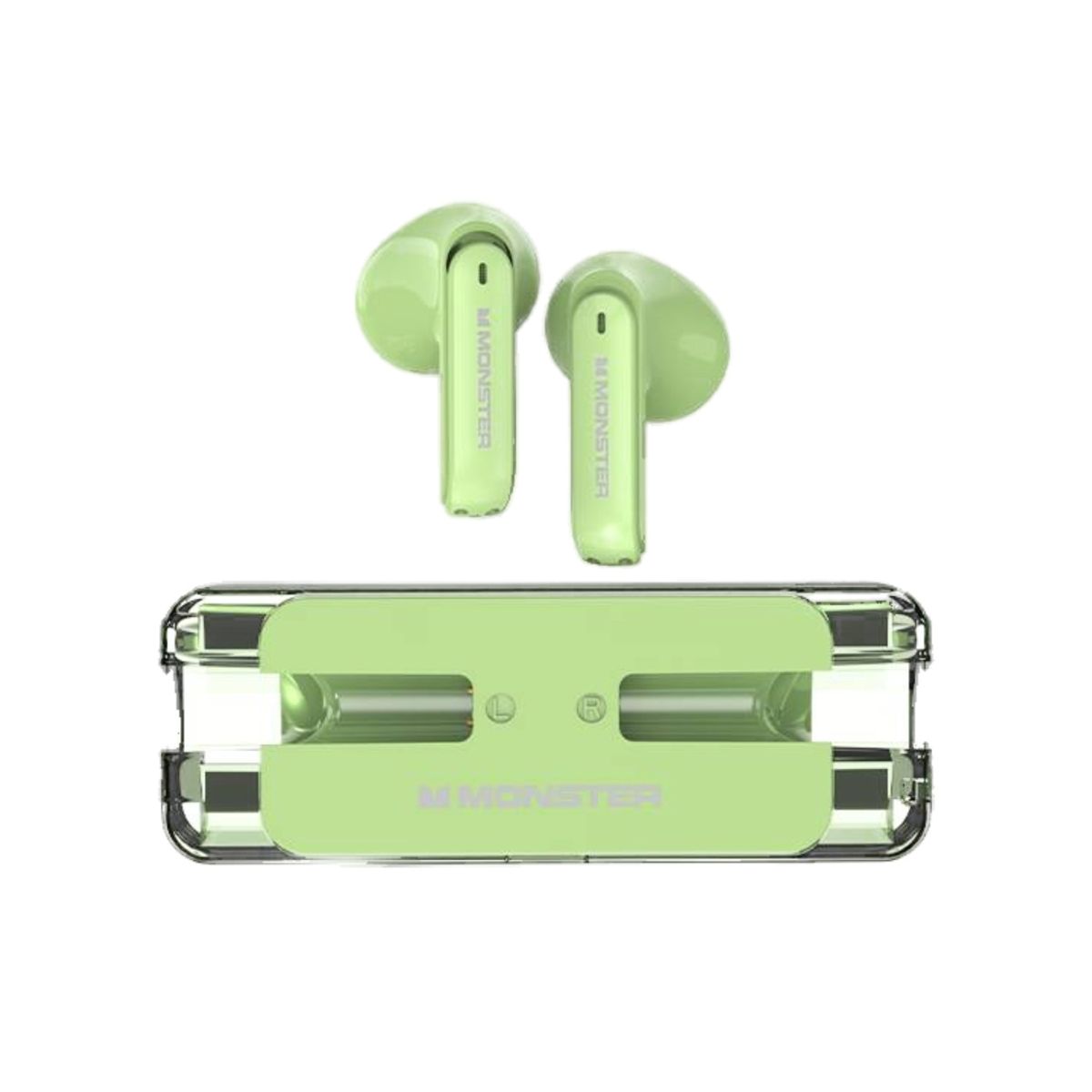 MONSTER - Audífonos Bluetooth Gamer Monster XKT08 Verde