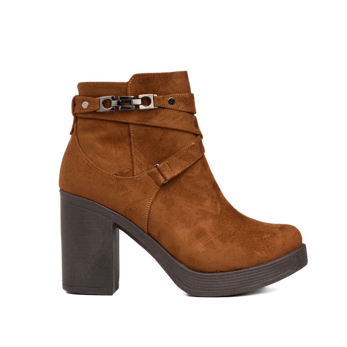 NEBULA - Botín Champeta - Nébula - Camel Gamuza