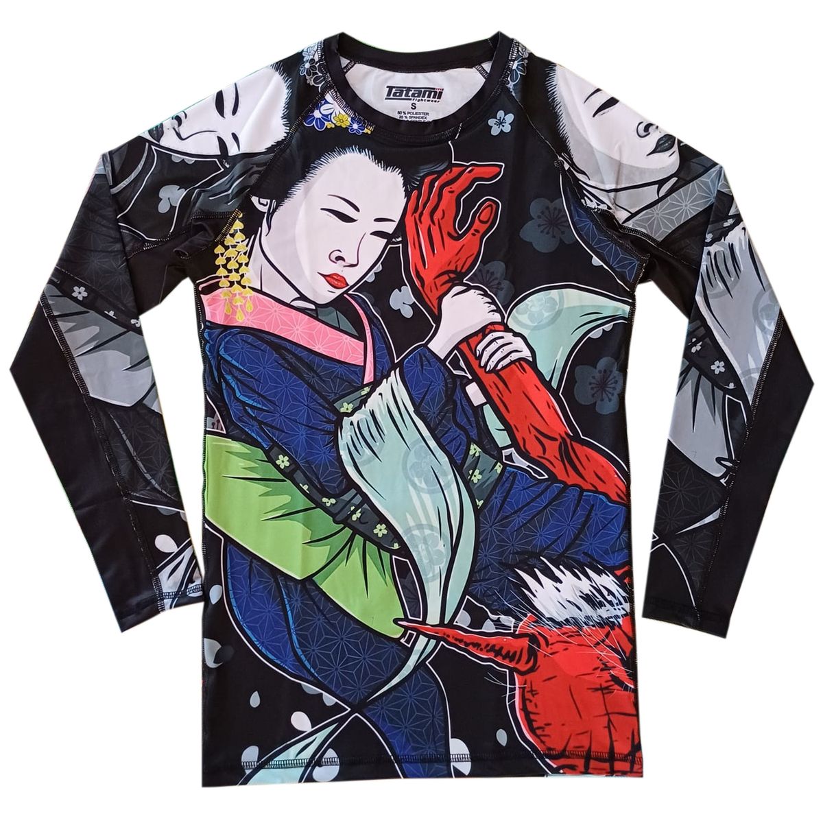 GENERICO - Rashguard Polo Licra Compresor Hombre palanca de brazo