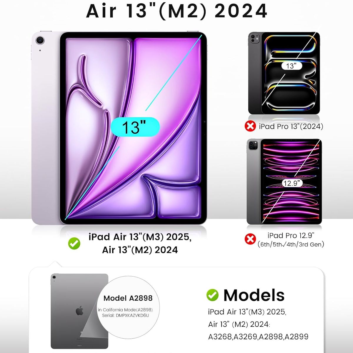 WIWU - Mica Mate Papel Para Ipad Air 13 (2024) A2898 A2899 M2 Wiwu