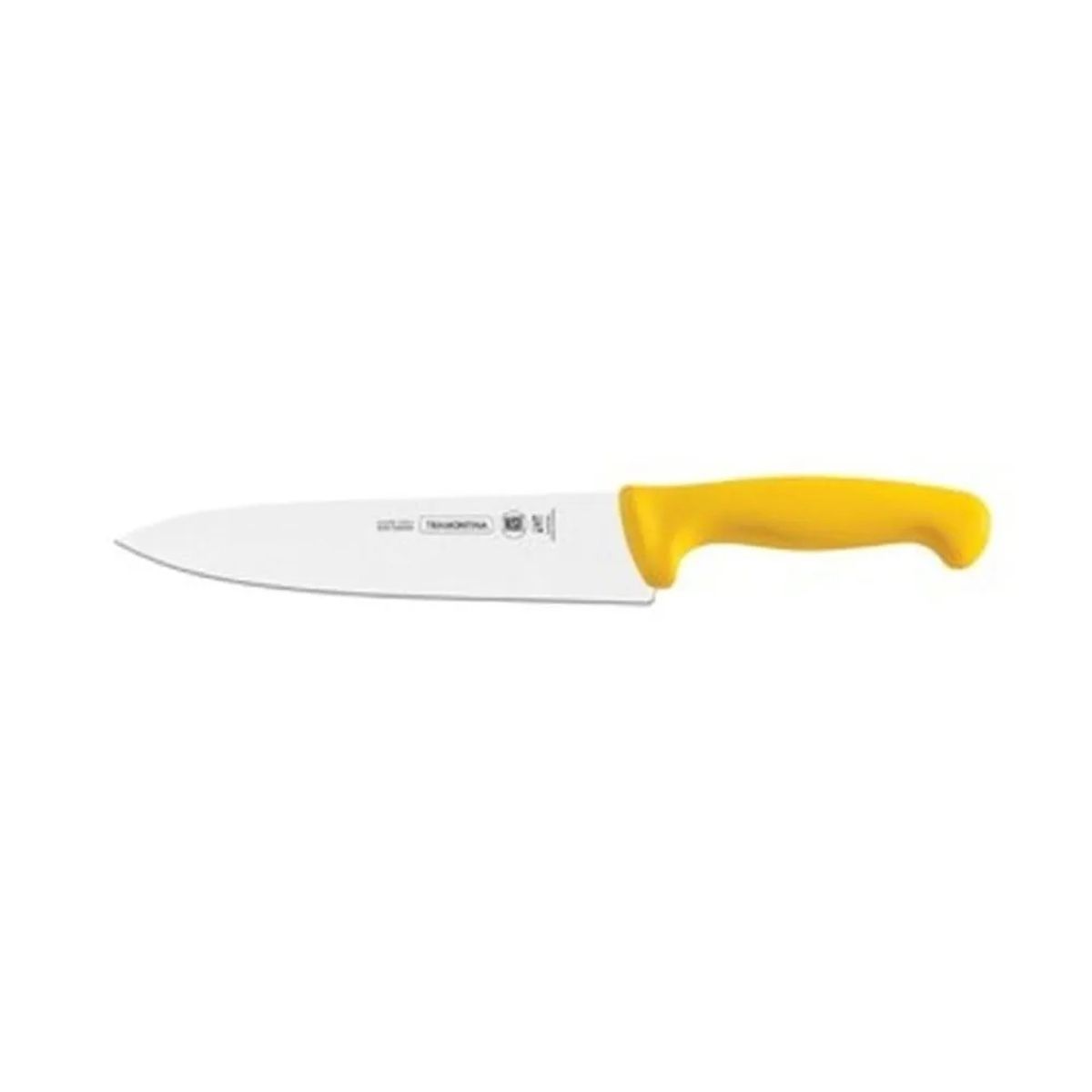 TRAMONTINA - CUCHILLO TRAMONTINA CARNICERO 12 PULGADAS MANGO AMARILLO