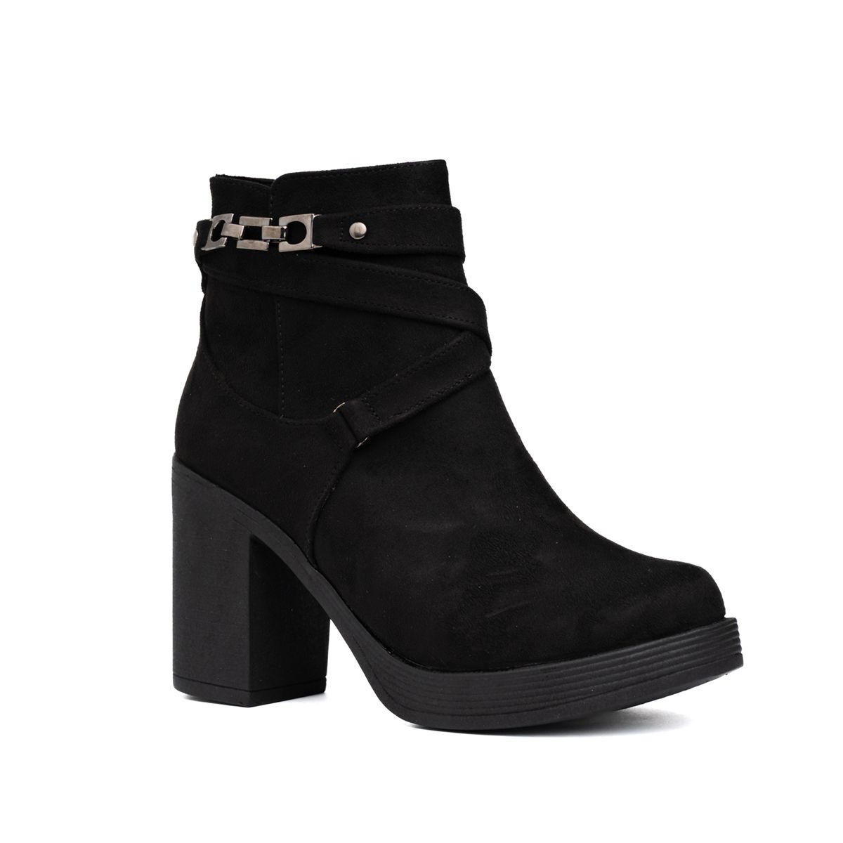 NEBULA - Botin Champeta - Nébula - Negro Gamuza