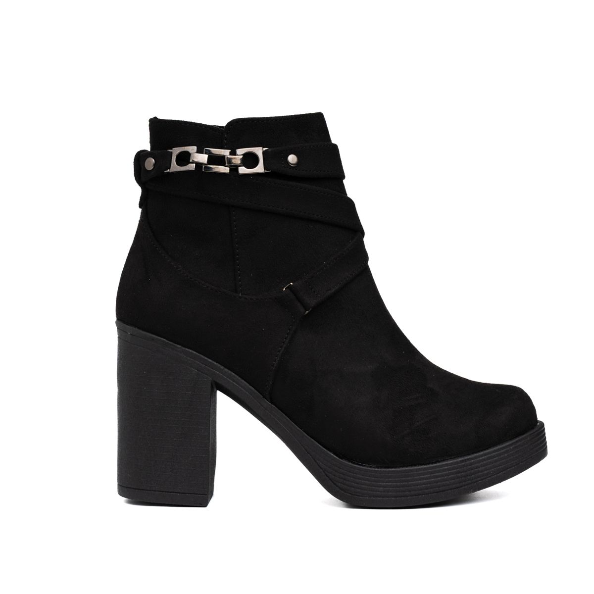 NEBULA - Botin Champeta - Nébula - Negro Gamuza