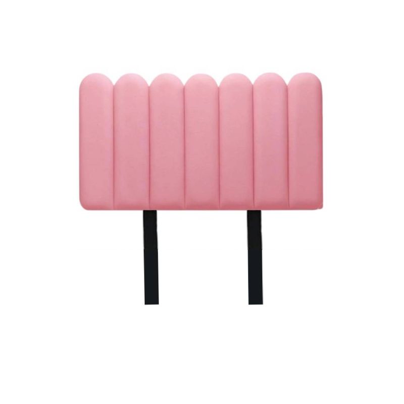 MUEBLES MACRUMO - Cabecera Alta Ginebra de Queen - Color Rosado