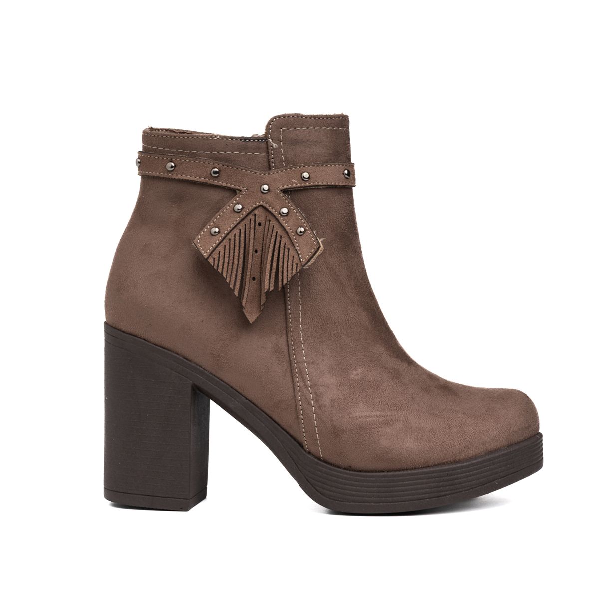 NEBULA - Botines Chenda - Nébula -Topo Gamuza