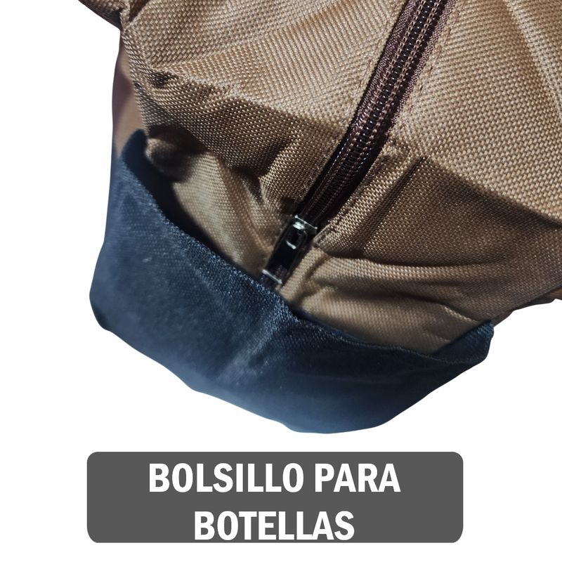 GENERICO - Lonchera Bolso Para alimentos con diseño animales - MARRON