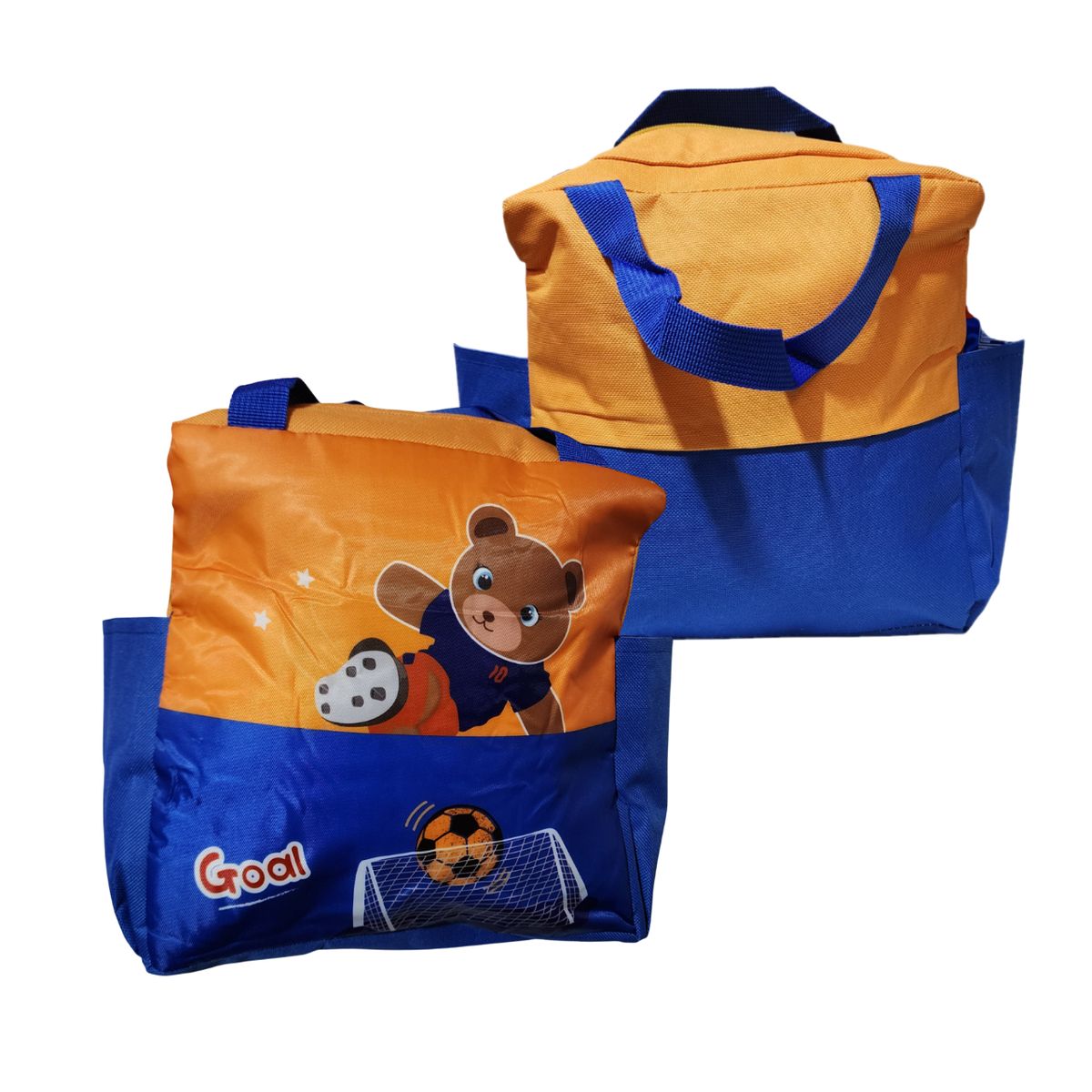 GENERICO - Lonchera Bolso Para alimentos con diseño animales - NARANJA