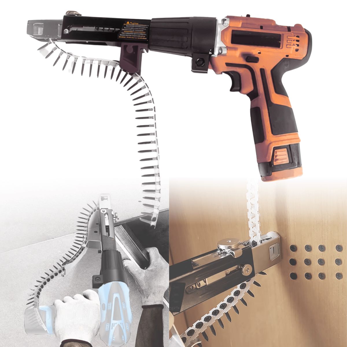 OEM - COMBO Sierra + Alicate + Adaptador pistola de clavos