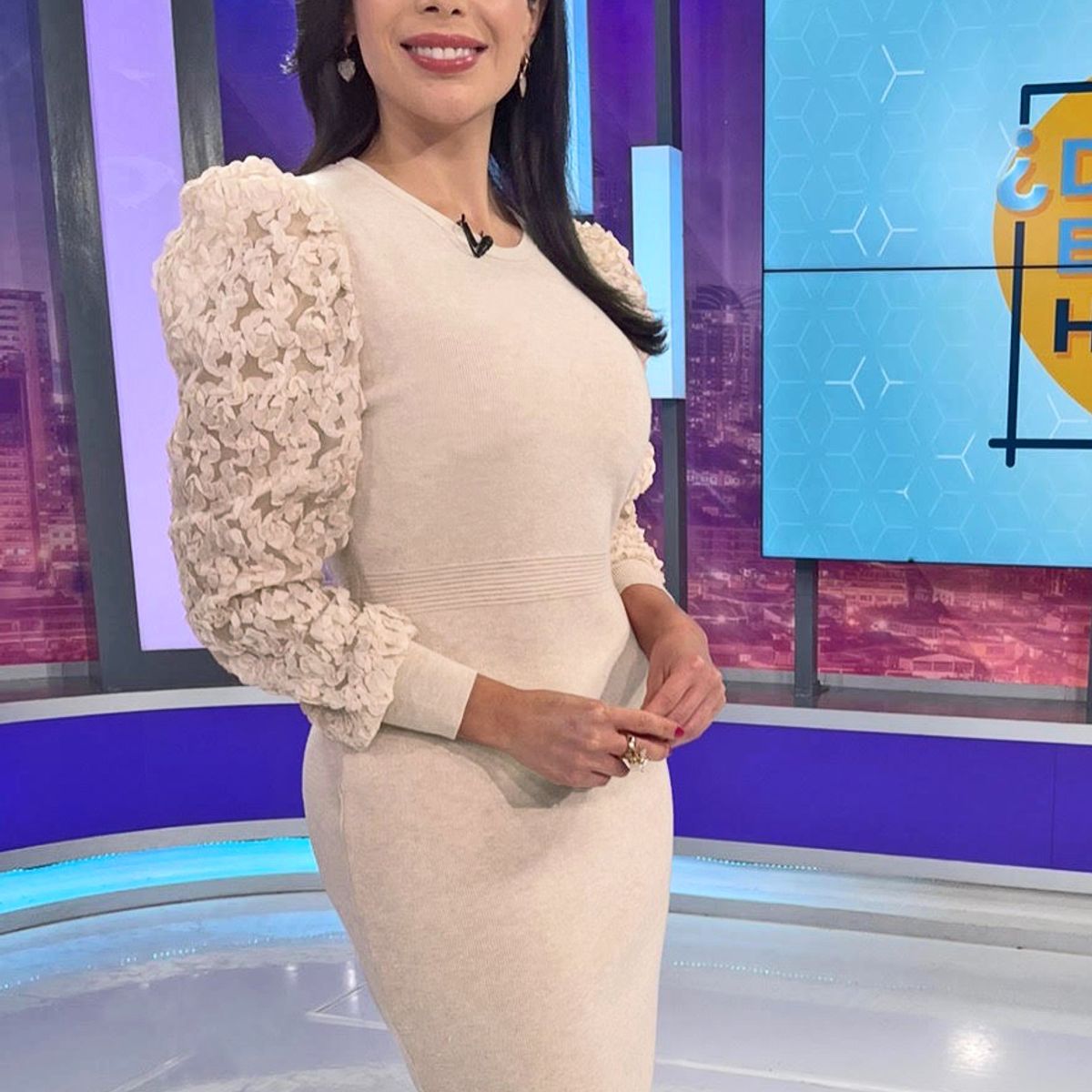 ARMA TU LOOK - VESTIDO GARDENIA LANA CASHMERE MANGAS TULL ARMA TU LOOK