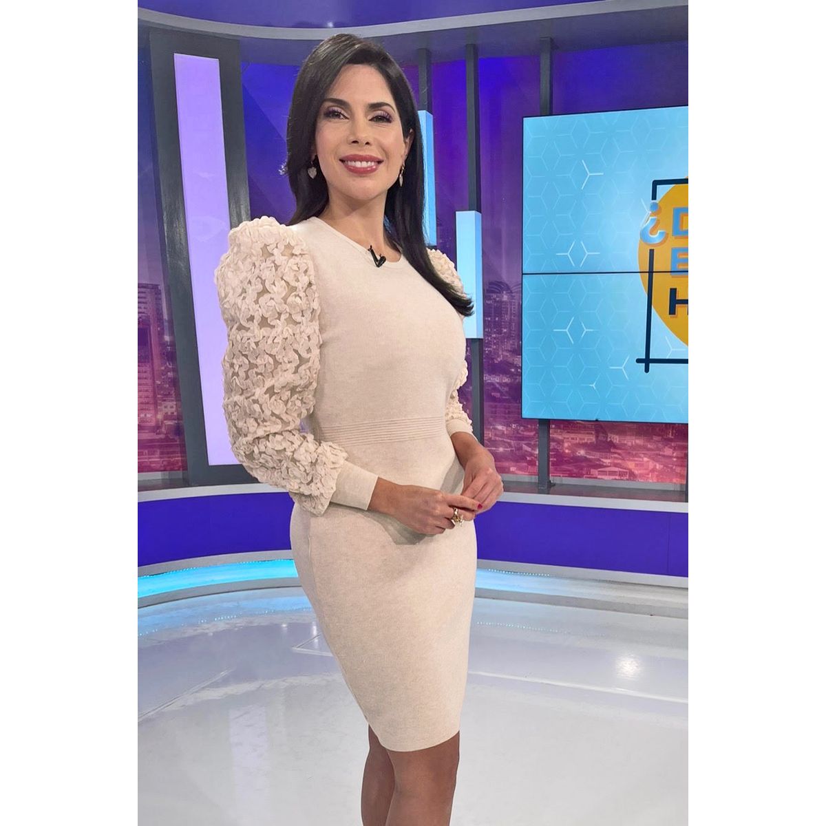 ARMA TU LOOK - VESTIDO GARDENIA LANA CASHMERE MANGAS TULL ARMA TU LOOK