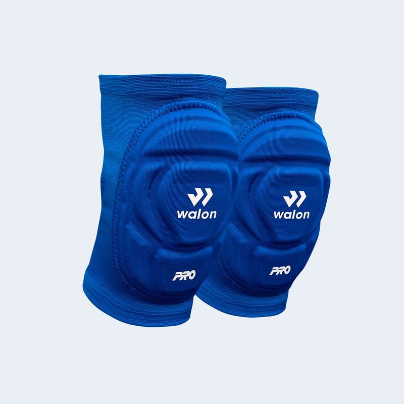 GENERICO - RODILLERA DE VOLEY WALON PARA NIÑO AZUL