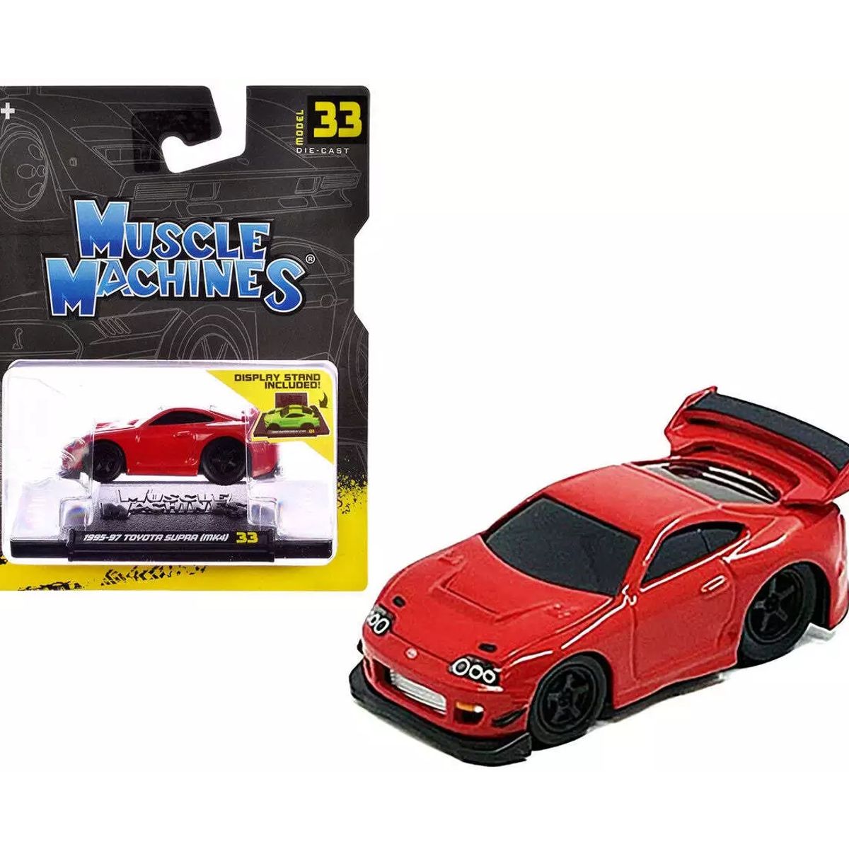 BBURAGO - Auto Coleccionable 1/64 Toyaota Supra MK4