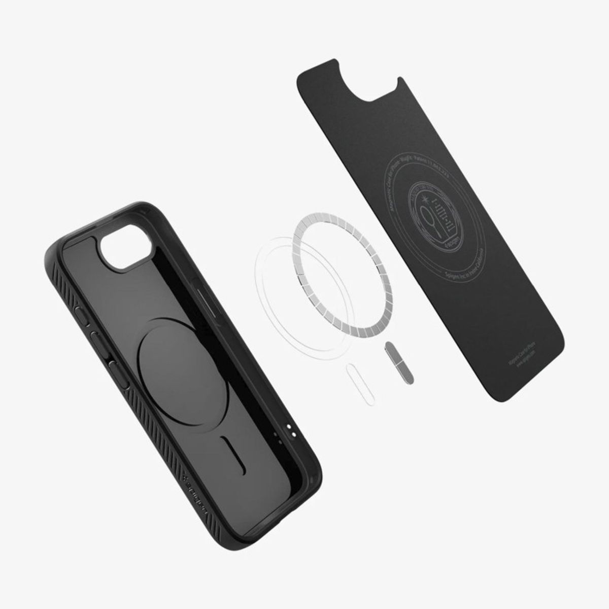 SPIGEN - Case Elegante Negro Spigen Liquid Air Armor Para iPhone 16e