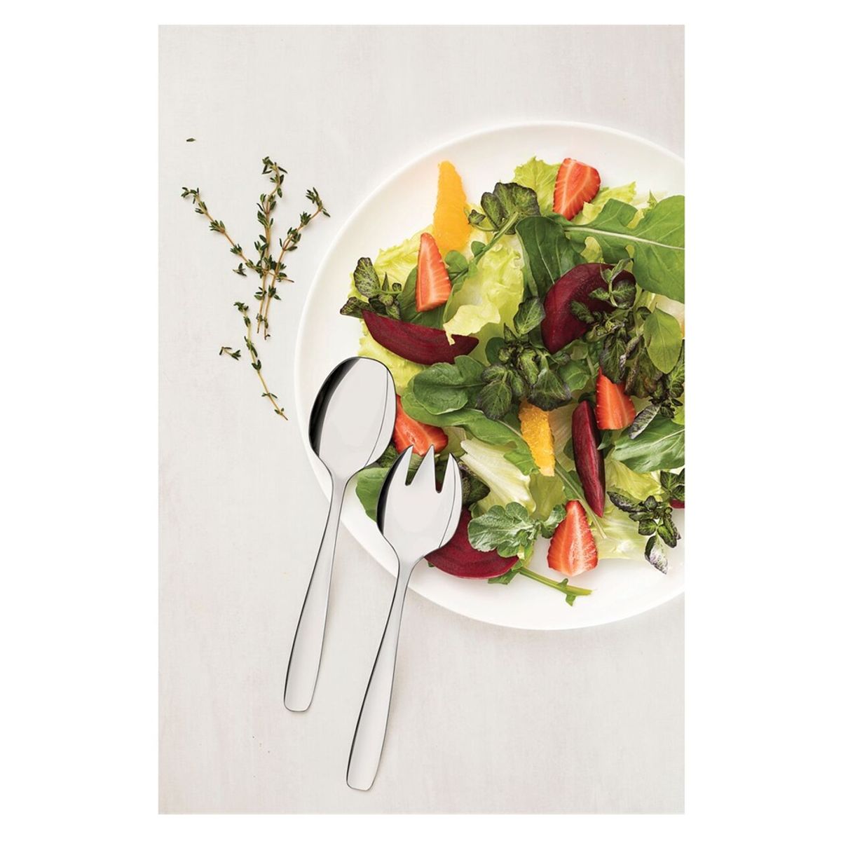 TRAMONTINA - JUEGO DE CUBIERTOS TRAMONTINA PINZAS PARA ENSALADA 2 PIEZAS