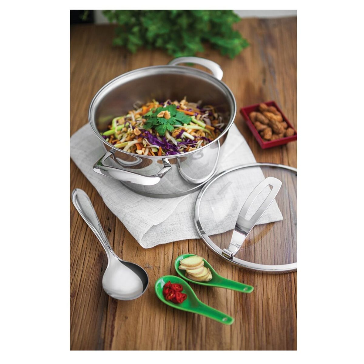 TRAMONTINA - CUCHARA PARA SERVIR TRAMONTINA LAGUNA DE ACERO INOXIDABLE