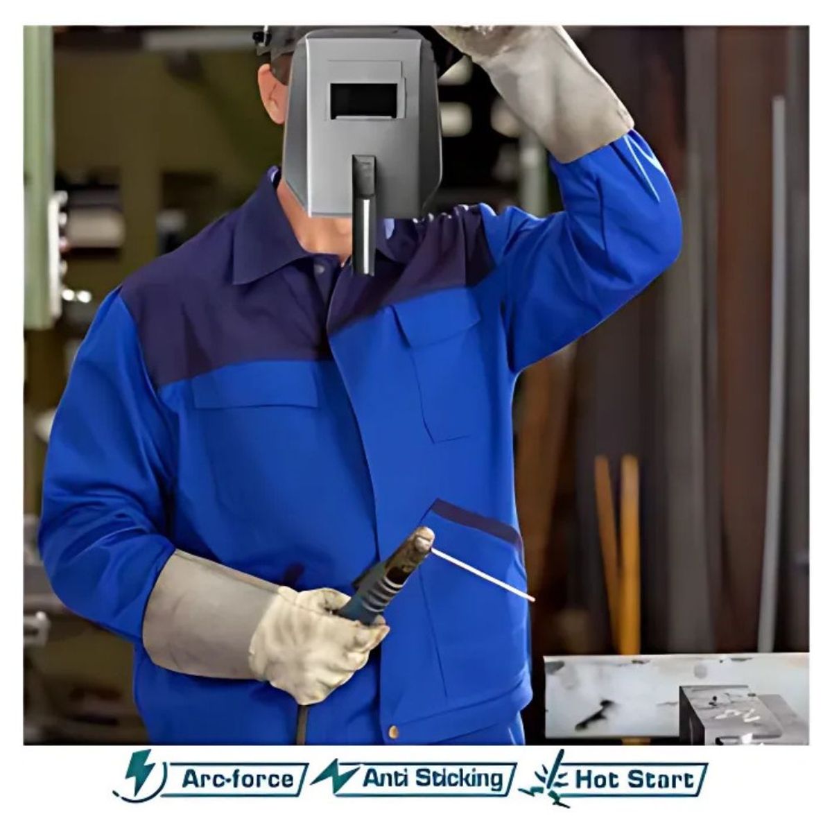 TOTAL TOOLS - Soldadora Inversora 130A con Led Display Total - TW213028