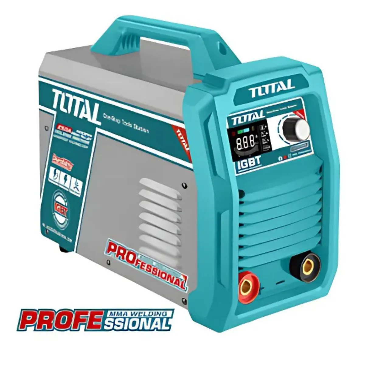TOTAL TOOLS - MÁQUINA DE SOLDAR INVERTER IGBT MMA 30-250A LCD E16-50 TW225029