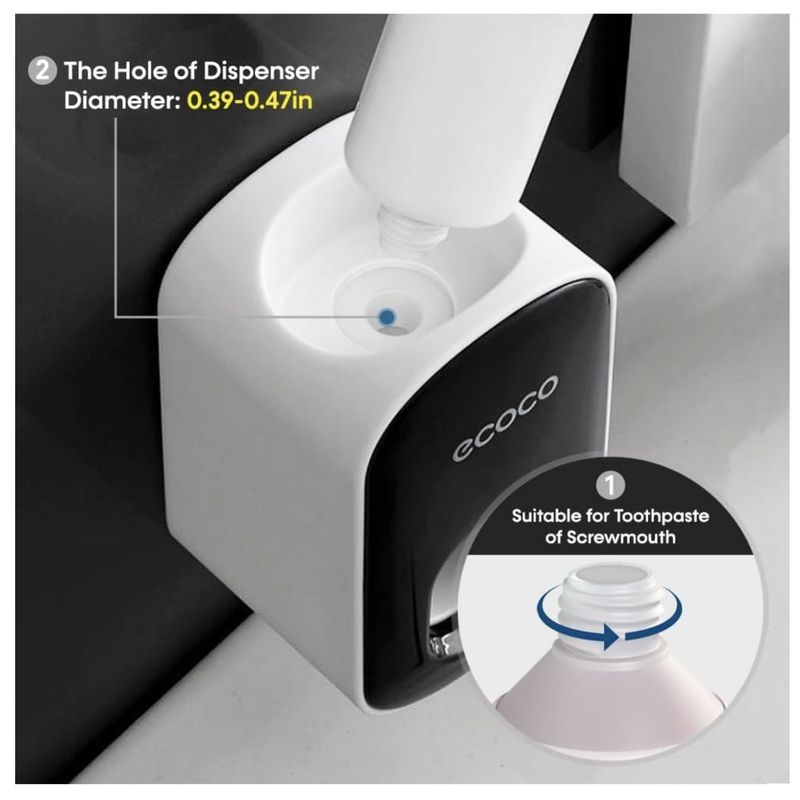 GENERICO - Dispensador Ecoco automático de pasta de dientes
