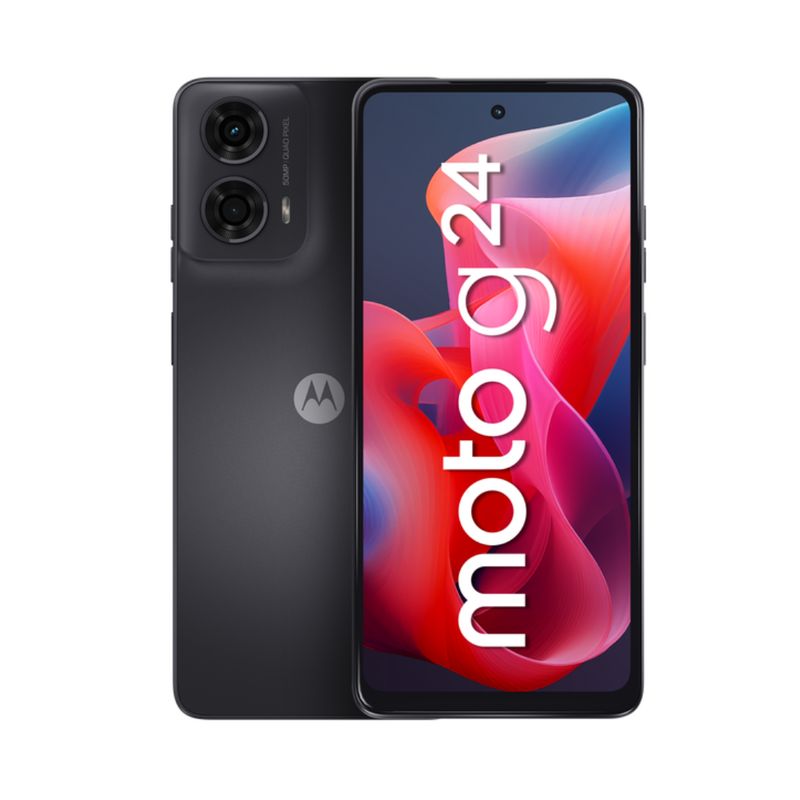 MOTOROLA - MOTOROLA G24 - 256GB 4RAM GRIS ACERO REGISTRADO