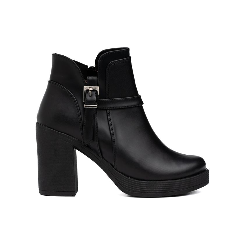 NEBULA - Botines Normelia - Nébula - Negro