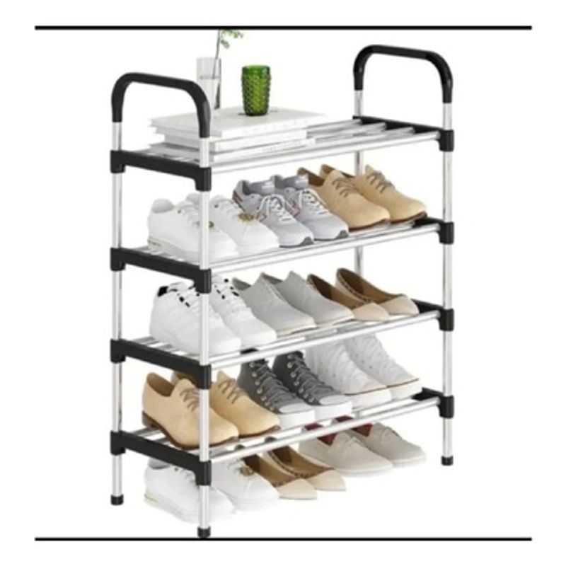 GENERICO - Organizador De Zapatos 5 Niveles Negro