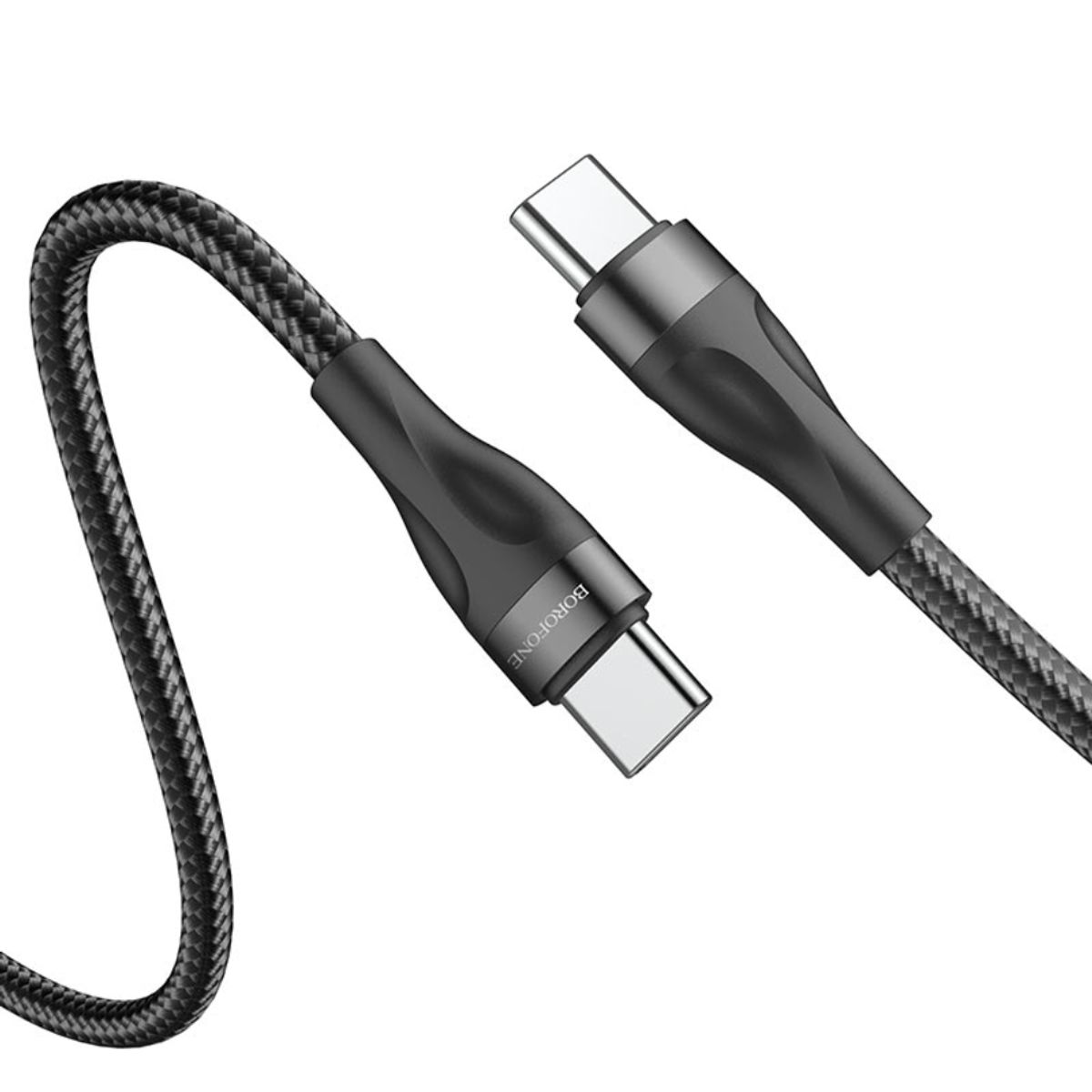 BOROFONE - Cable USB C a USBC 60W trenzado - BOROFONE