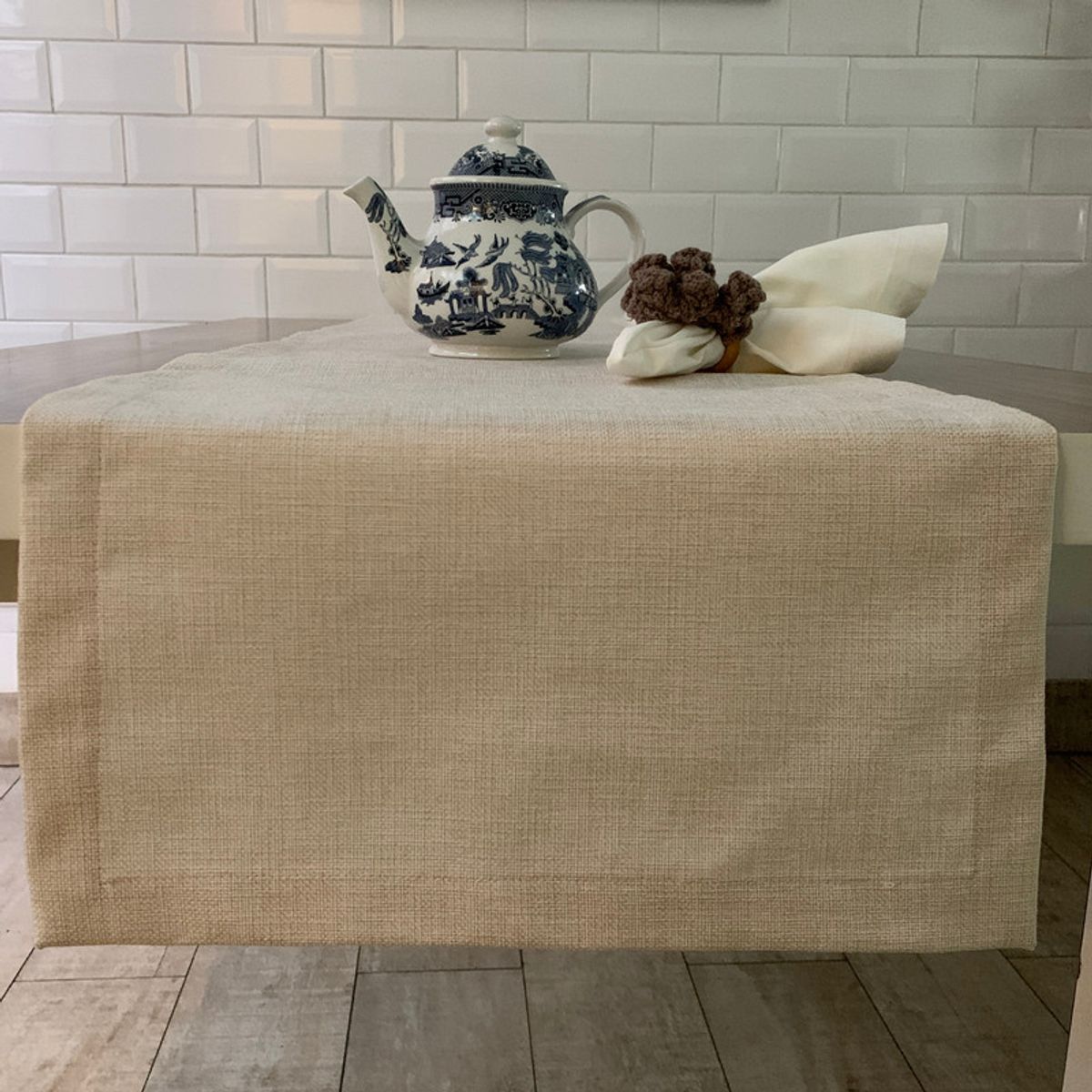 D'MESA - Camino de mesa marfil CH