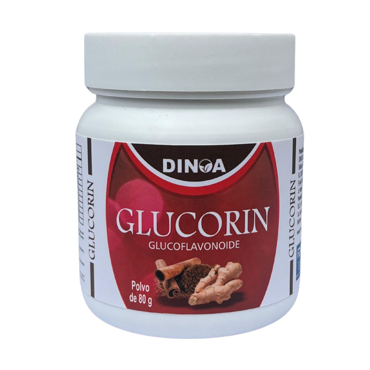DINOA - Glucorin- Canela kión  Pote de 80g Dinoa-  Control de glucosa
